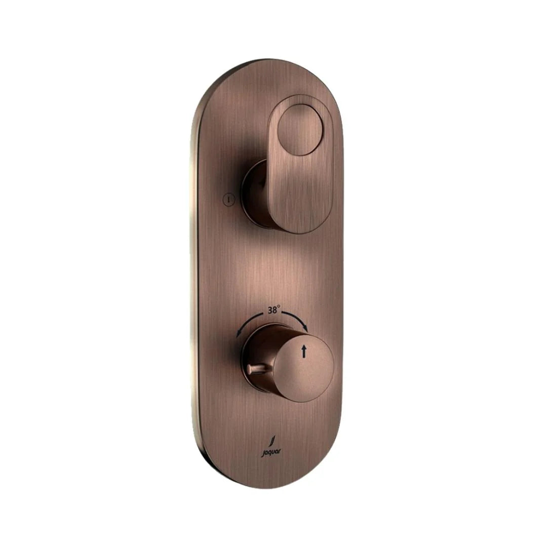 Jaquar 2 Way Thermostatic Diverter Ornamix Prime ORP-ACR-10681PM Normal Flow - Antique Copper Finish