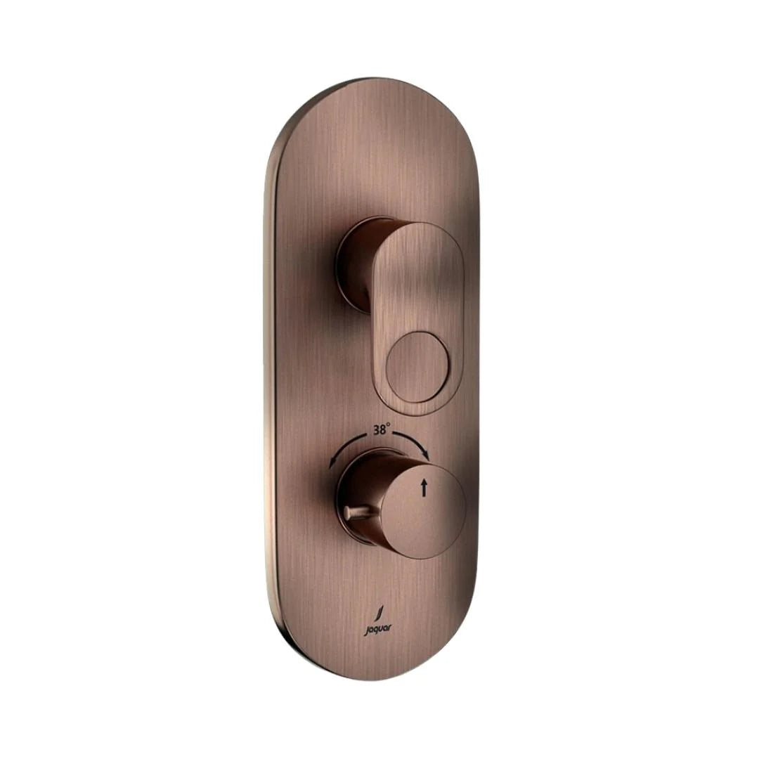 Jaquar 3 Way Thermostatic Diverter Ornamix Prime ORP-ACR-10683PM Normal Flow - Antique Copper Finish