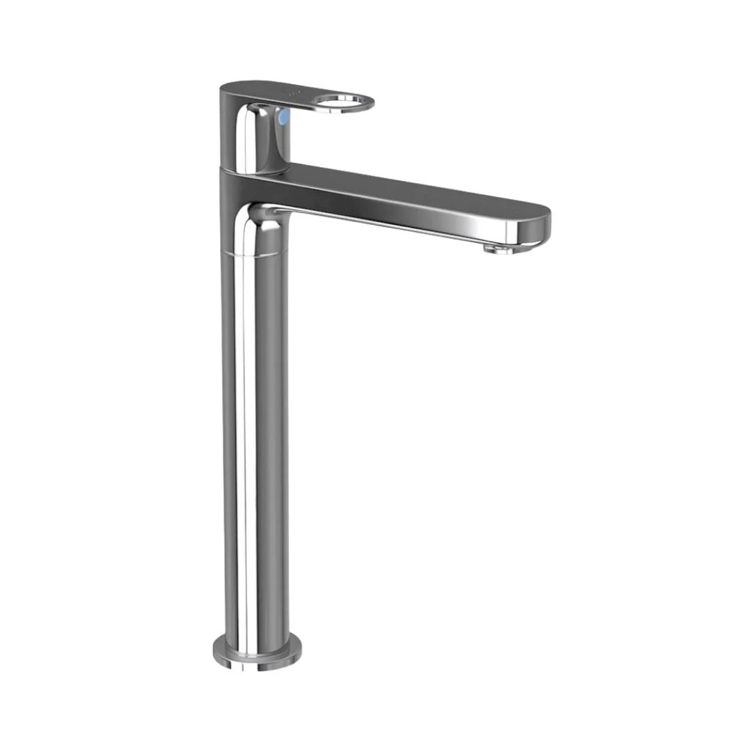 Jaquar Table Mounted Tall Boy Basin Tap Ornamix Prime ORP-BCH-10021PM - Black Chrome