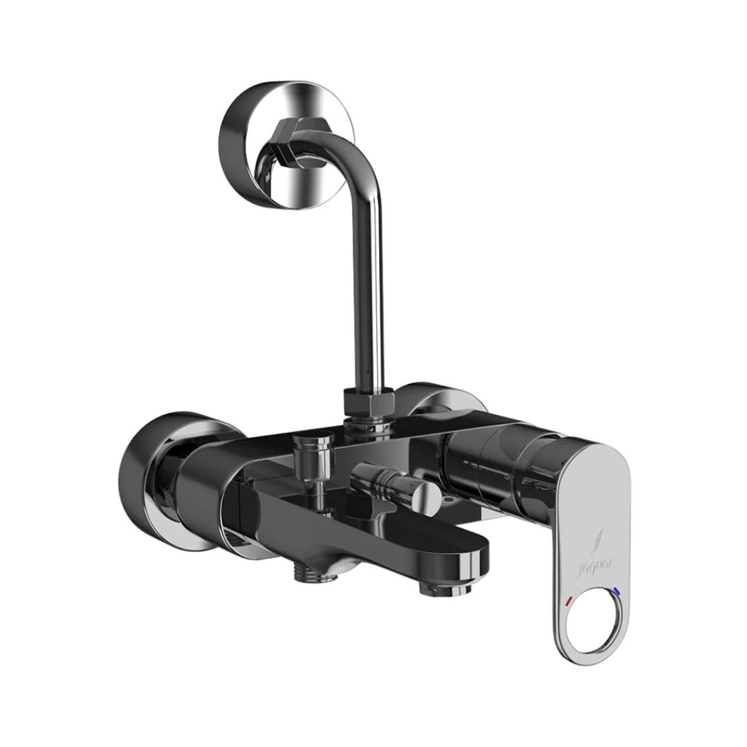 Jaquar 3 Way Wall Mixer Ornamix Prime ORP-BCH-10125PM Normal Flow - Black Chrome Finish