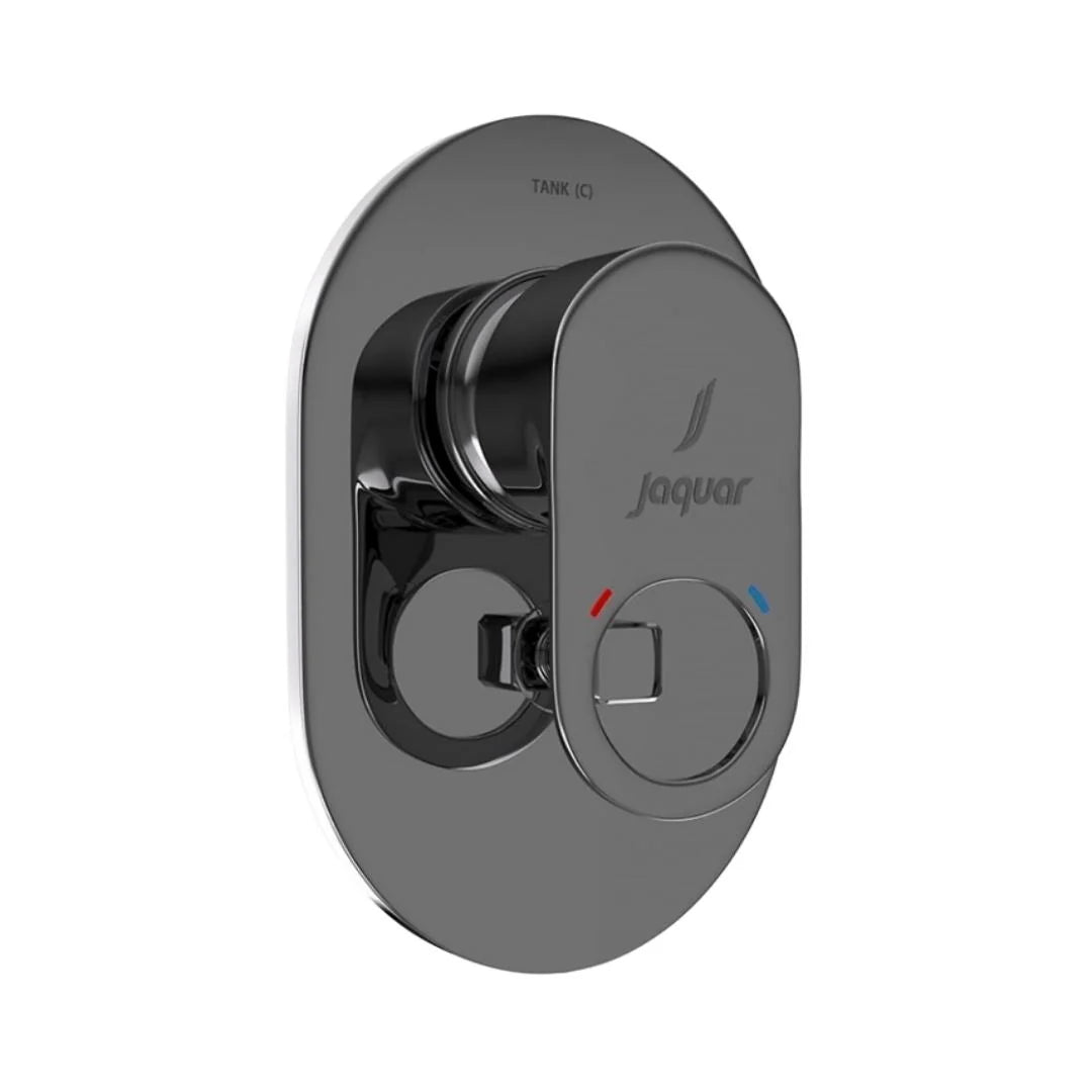 Jaquar 2 Way Diverter Ornamix Prime ORP-BCH-10193PM Normal Flow - Black Chrome Finish