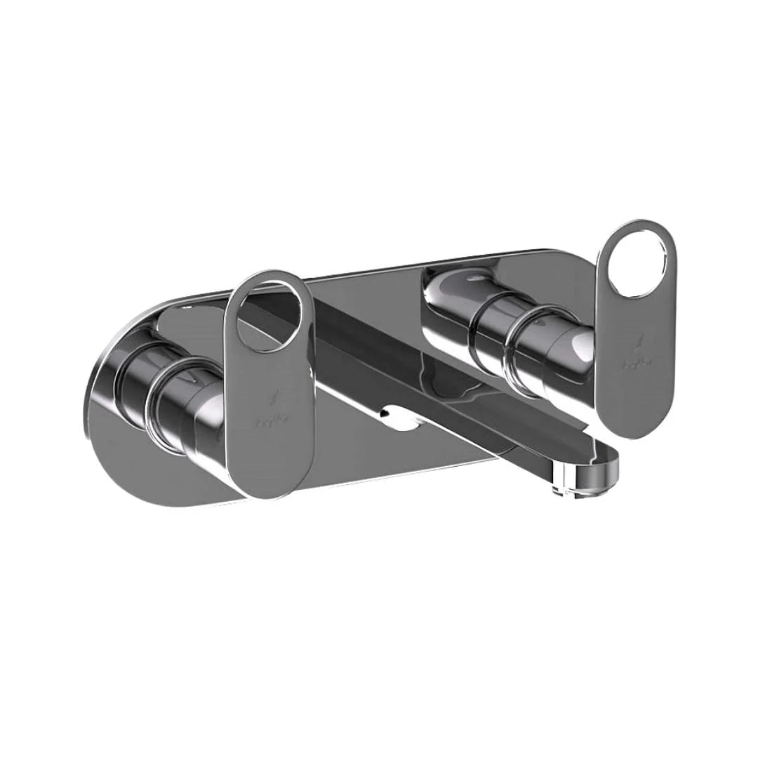 Jaquar Wall Mounted Basin Mixer Ornamix Prime ORP-BCH-10433PM - Black Chrome