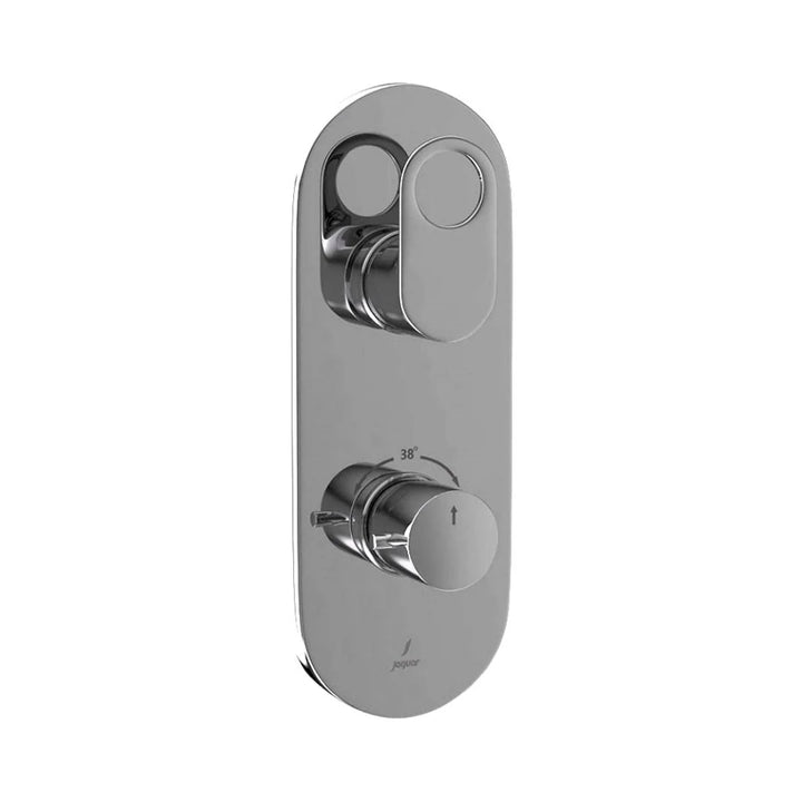 Jaquar 1 Way Thermostatic Diverter Ornamix Prime ORP-BCH-10661PM Normal Flow - Black Chrome Finish