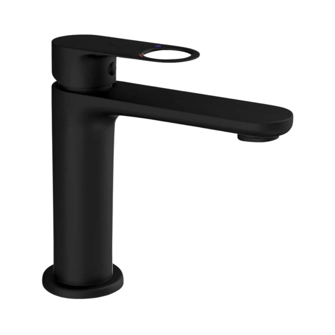 Jaquar Table Mounted Regular Basin Mixer Ornamix Prime ORP-BLM-10011BPM - Black Matt