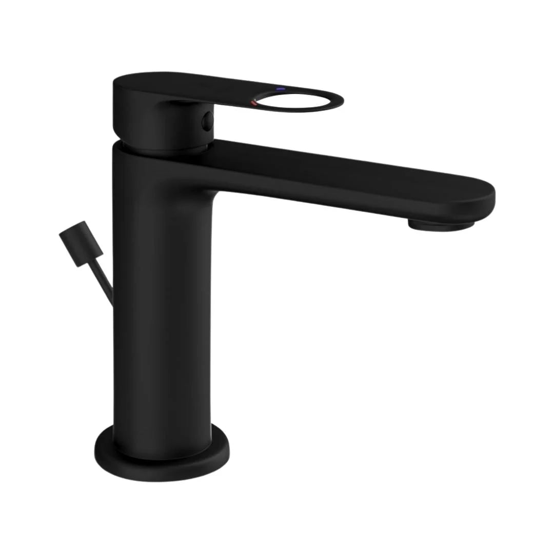 Jaquar Table Mounted Regular Basin Mixer Ornamix Prime ORP-BLM-10051BPM - Black Matt