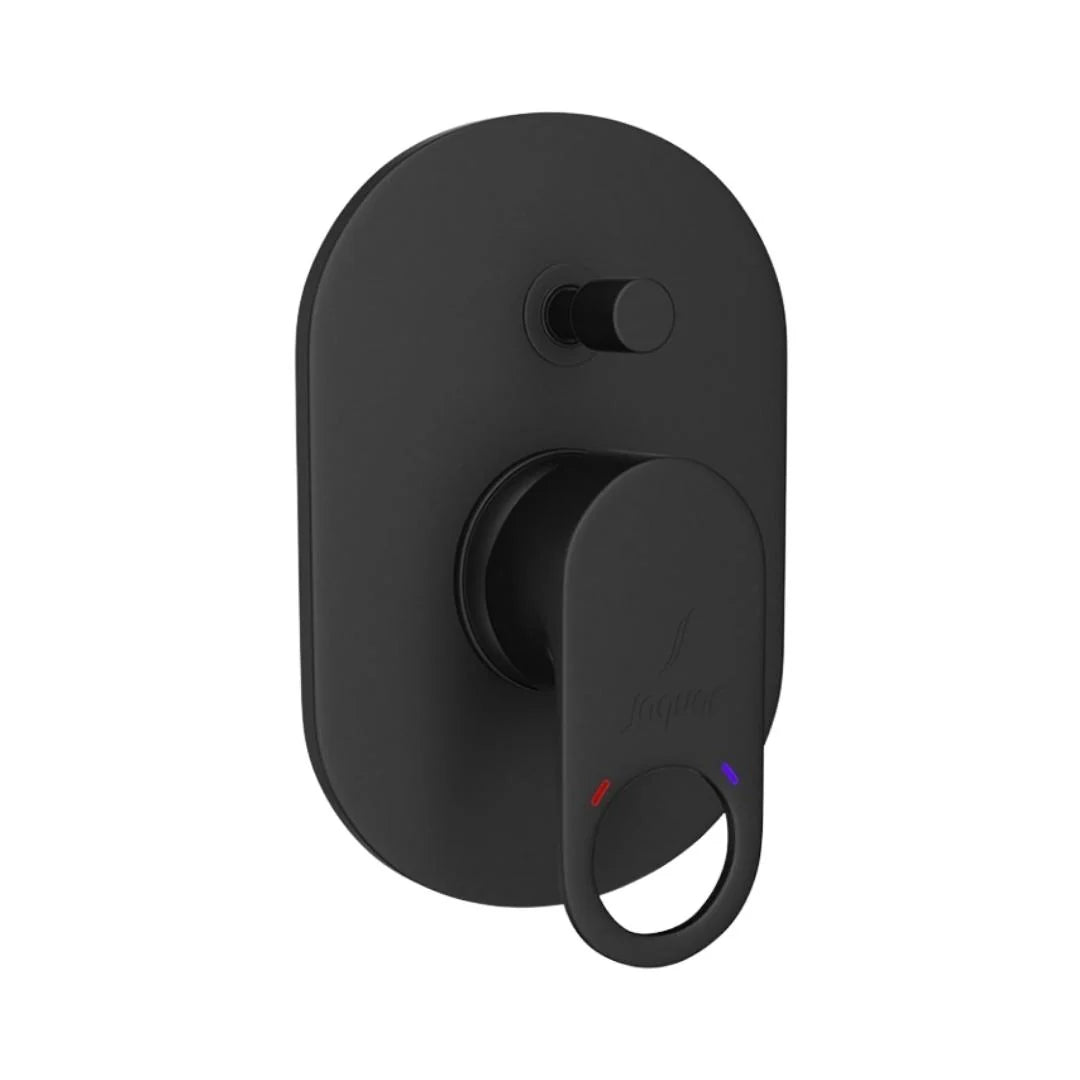 Jaquar 2 Way Diverter Ornamix Prime ORP-BLM-10065MKPM Normal Flow - Black Matt Finish