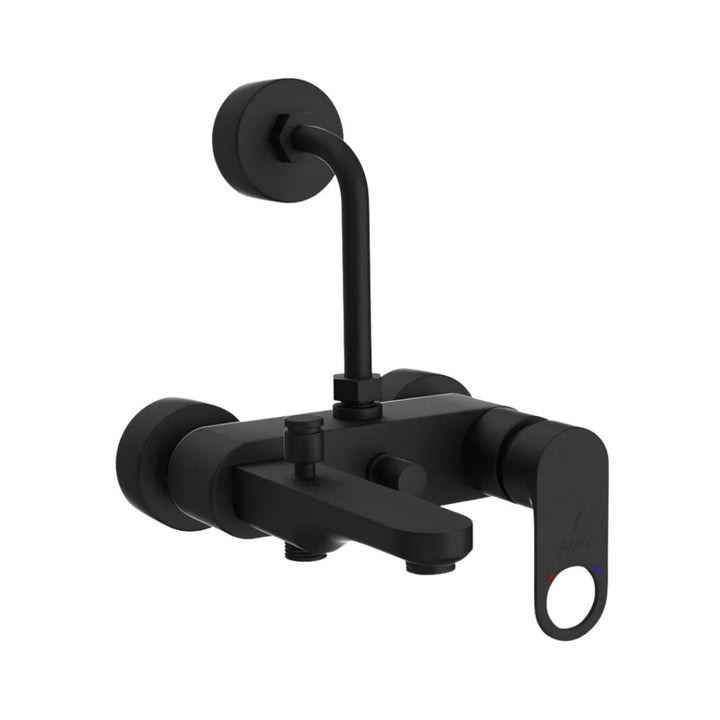 Jaquar 3 Way Wall Mixer Ornamix Prime ORP-BLM-10125PM Normal Flow - Black Matt Finish