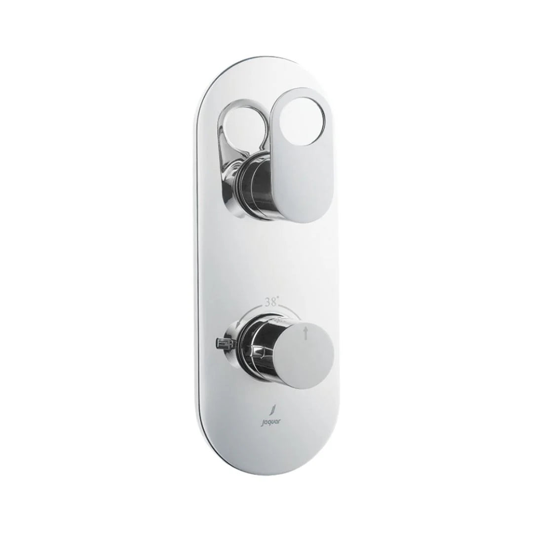 Jaquar 1 Way Thermostatic Diverter Ornamix Prime ORP-CHR-10661KPM Normal Flow - Chrome Finish