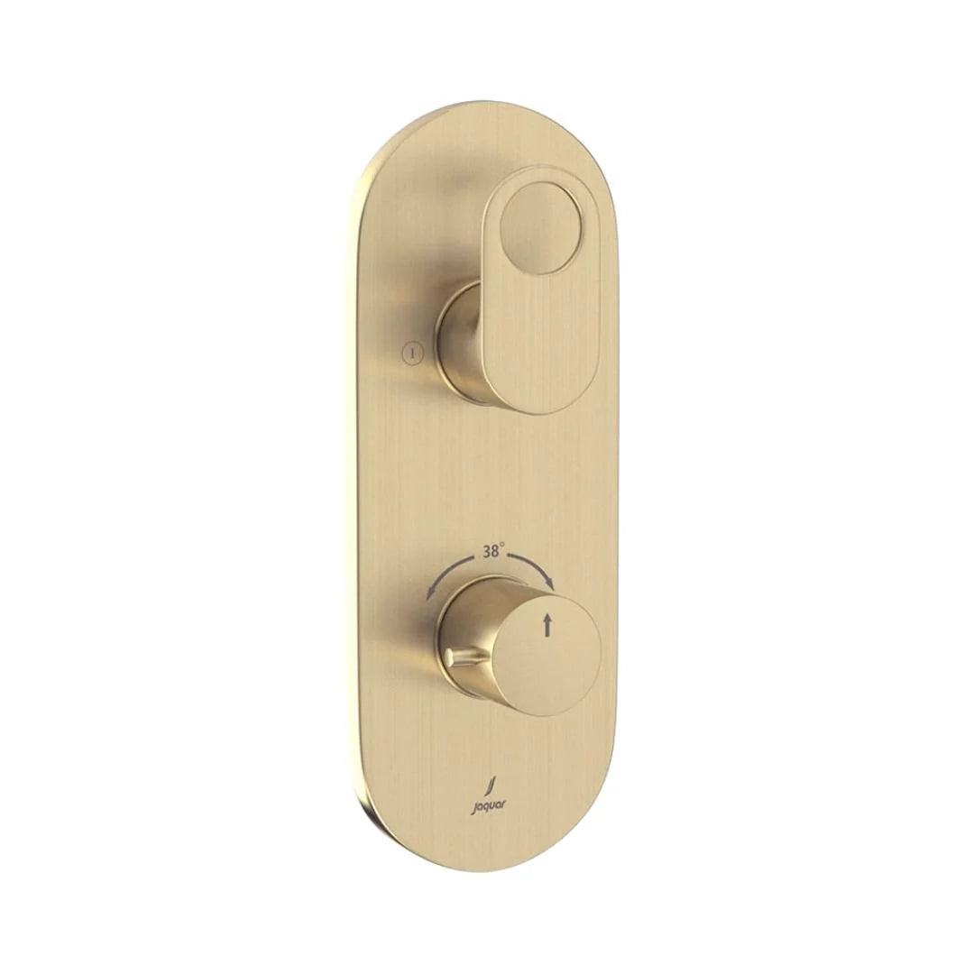 Jaquar 2 Way Thermostatic Diverter Ornamix Prime ORP-GDS-10681PM Normal Flow - Gold Dust Finish