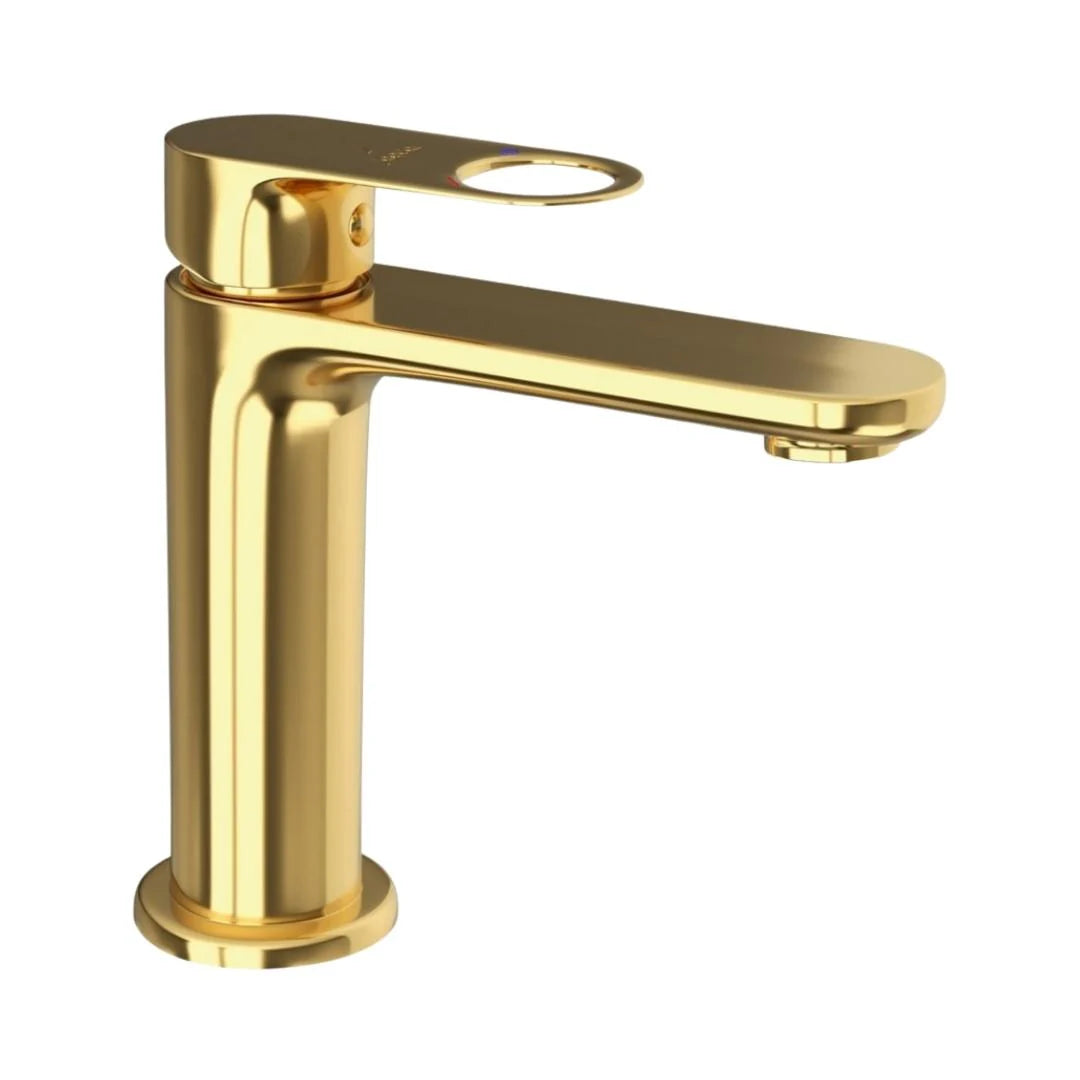 Jaquar Table Mounted Regular Basin Mixer Ornamix Prime ORP-GLD-10011BPM - Full Gold