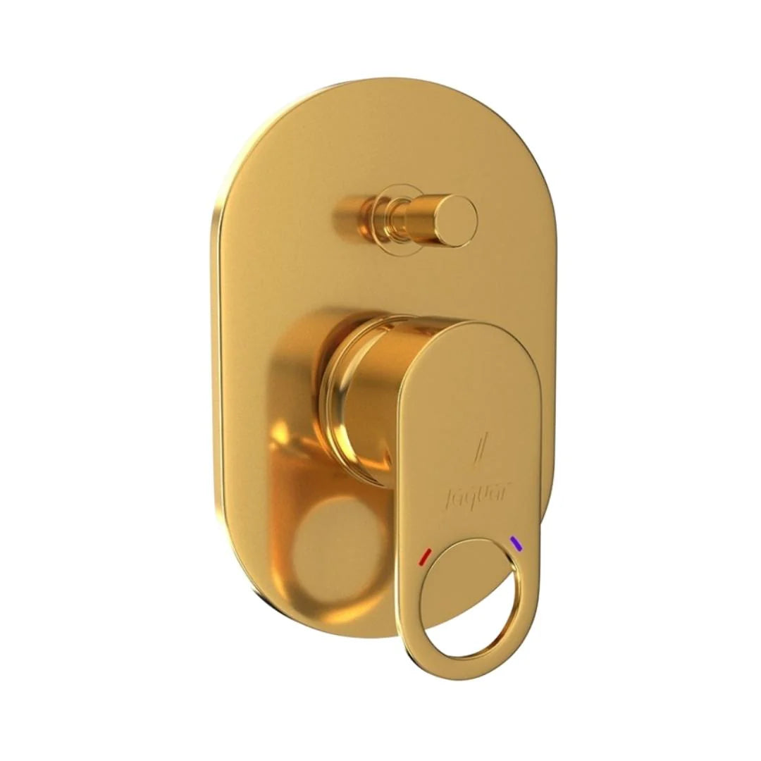 Jaquar 2 Way Diverter Ornamix Prime ORP-GLD-10065MKPM Normal Flow - Full Gold Finish