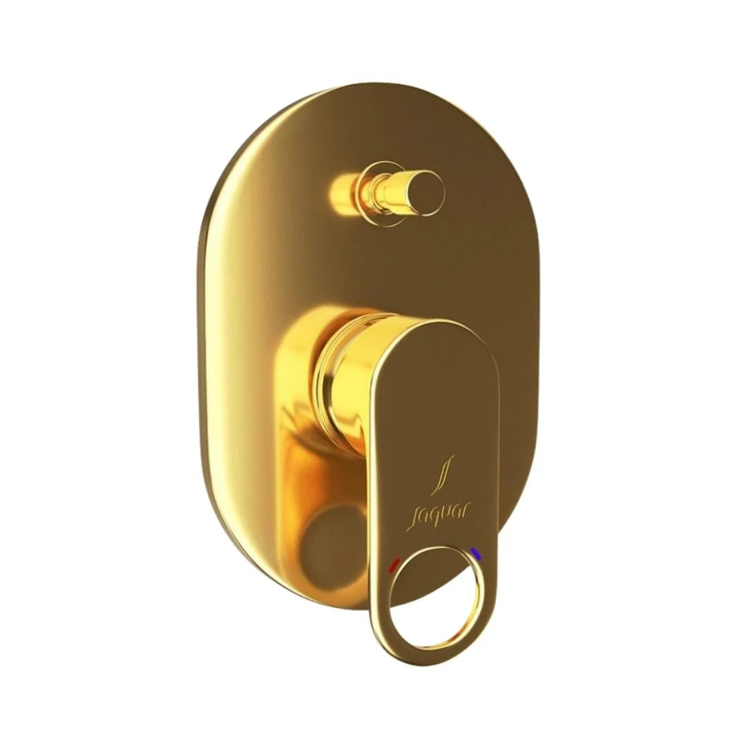 Jaquar 2 Way Diverter Ornamix Prime ORP-GLD-10079NKPM High Flow - Full Gold Finish
