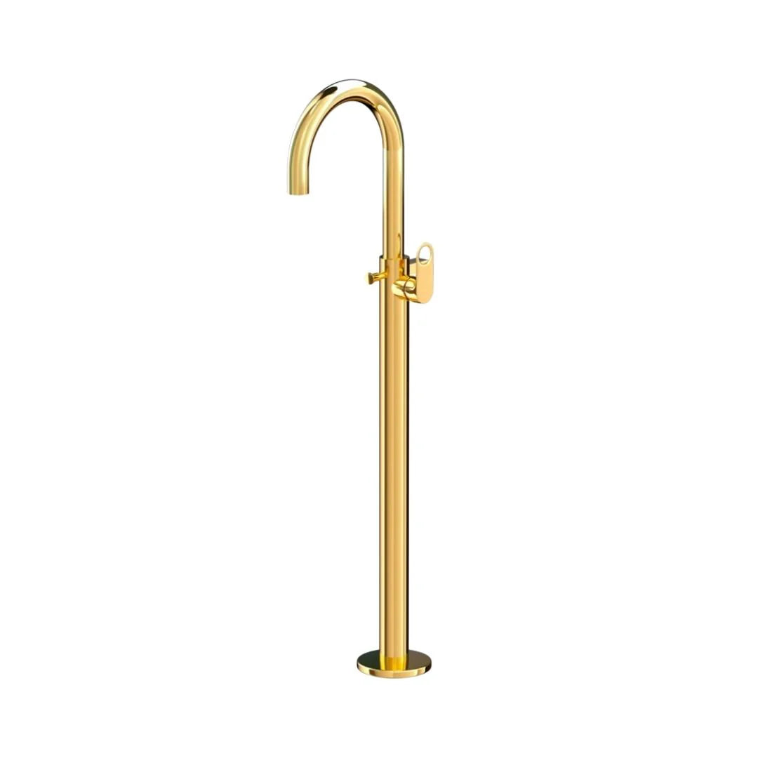 Jaquar 2 Way Bath Tub Filler Ornamix Prime ORP-GLD-10121KPM Normal Flow - Full Gold Finish