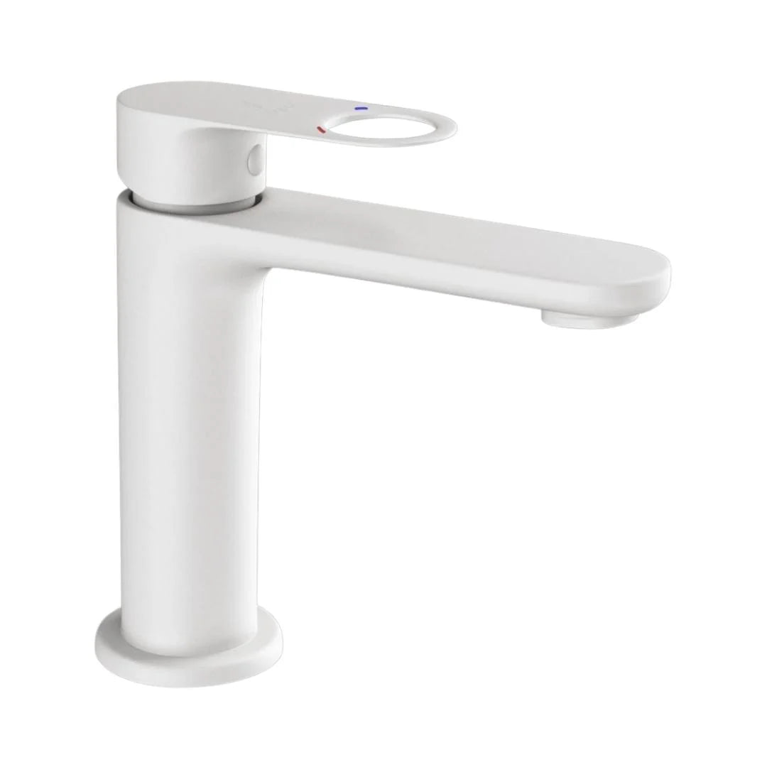 Jaquar Table Mounted Regular Basin Mixer Ornamix Prime ORP-WHM-10011BPM - White Matt