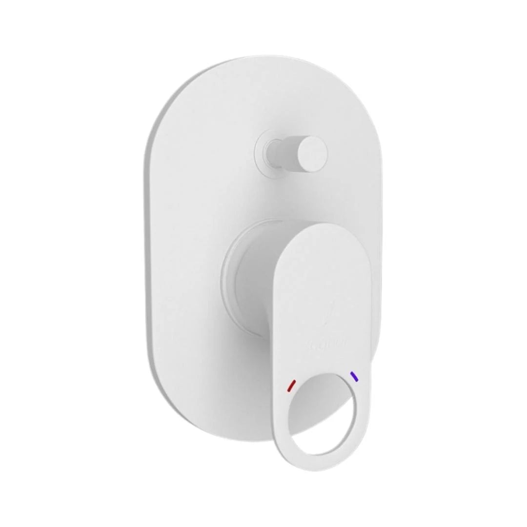 Jaquar 2 Way Diverter Ornamix Prime ORP-WHM-10065MKPM Normal Flow - White Matt Finish