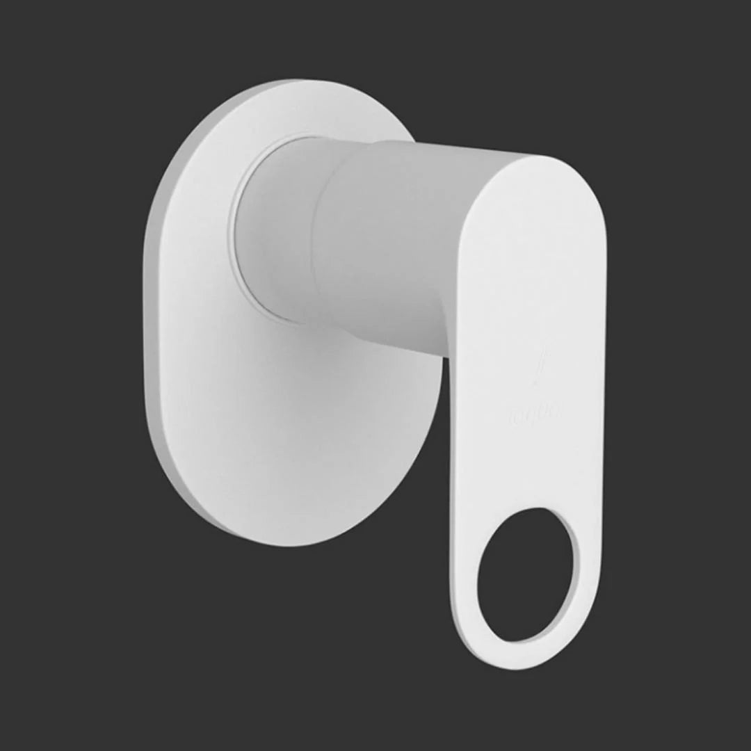 Jaquar Basin Area Stop Valve Ornamix Prime ORP-WHM-10083PM - White Matt