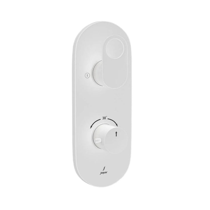 Jaquar 2 Way Thermostatic Diverter Ornamix Prime ORP-WHM-10681PM Normal Flow - White Matt Finish
