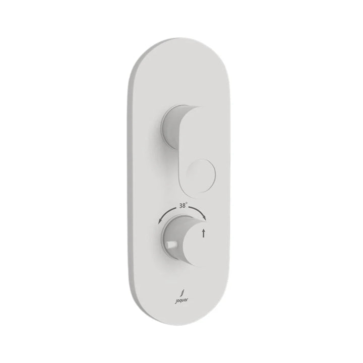 Jaquar 3 Way Thermostatic Diverter Ornamix Prime ORP-WHM-10683PM Normal Flow - White Matt Finish