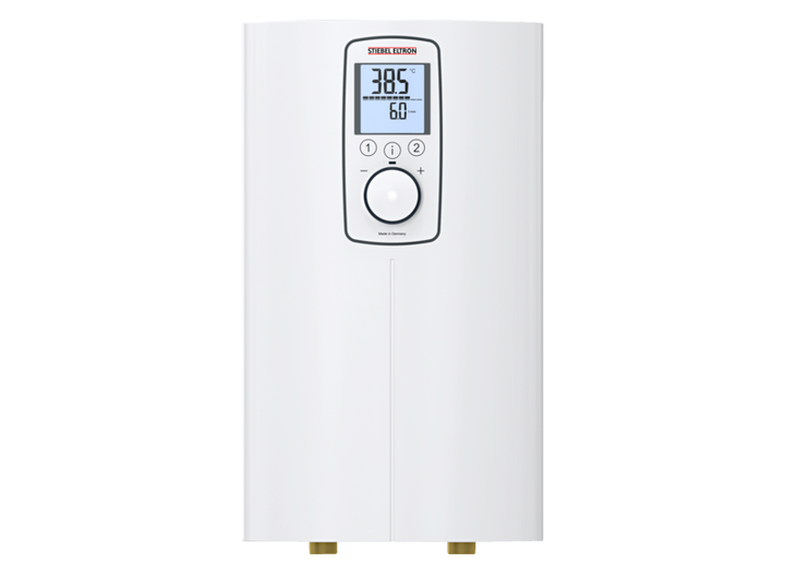 STIEBEL ELTRON SINGLE PHASE TANKLESS WATER HEATER DCE 10/12 PREMIUM - 10/12 KW with LCD Display