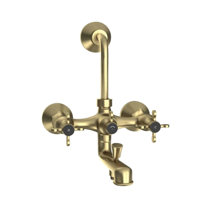 Jaquar 3 Way Wall Mixer Queens Prime QQP-ABR-7281PM Normal Flow - Antique Bronze Finish
