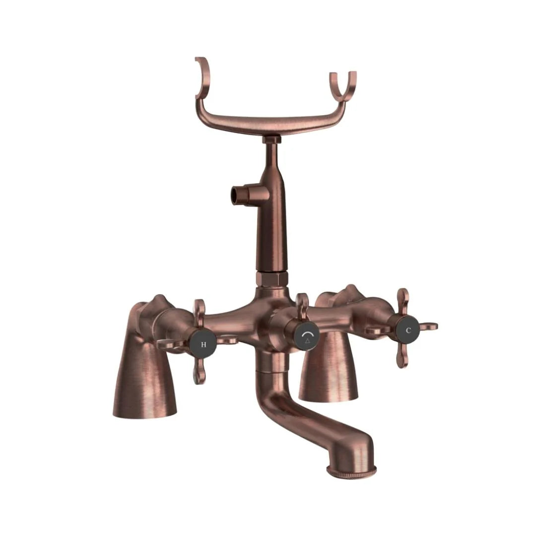 Jaquar 2 Way Bath Tub Filler Queens Prime QQP-ACR-7271PM Normal Flow - Antique Copper Finish