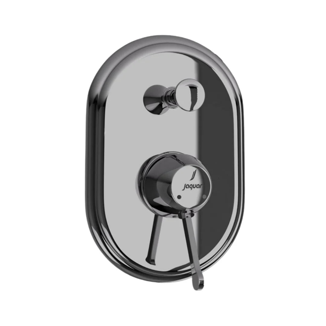 Jaquar 2 Way Diverter Queens Prime QQP-BCH-7065MKPM Normal Flow - Black Chrome Finish