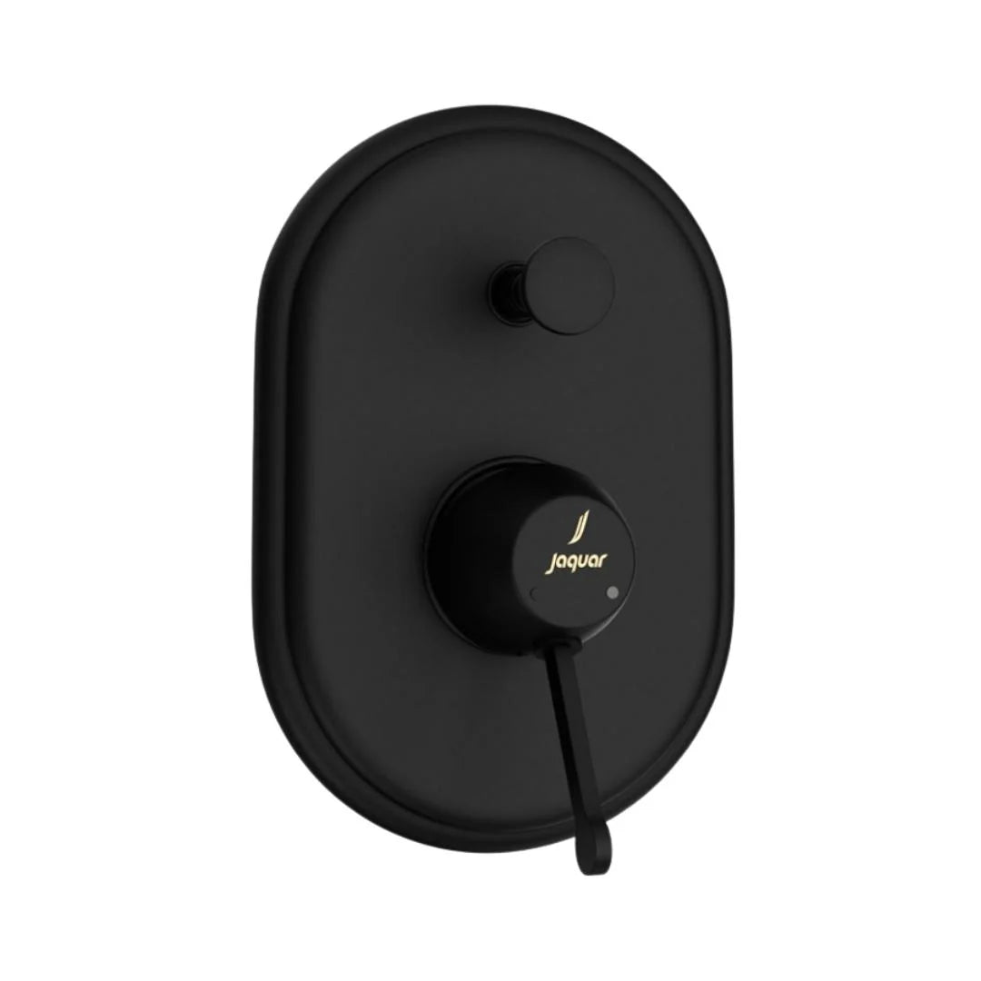 Jaquar 2 Way Diverter Queens Prime QQP-BLM-7065MKPM Normal Flow - Black Matt Finish