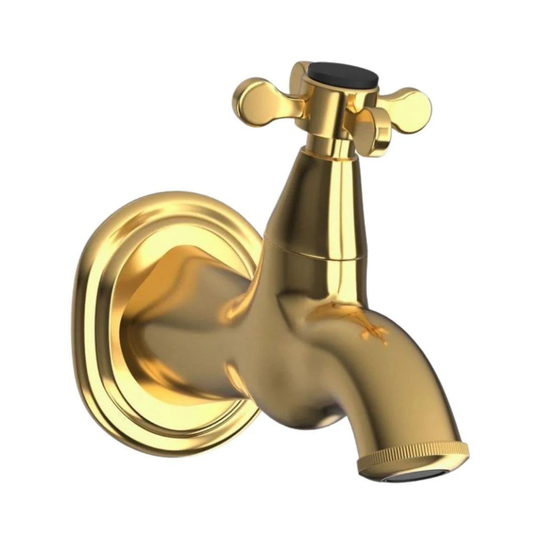 Jaquar WC Area Bib Tap Queens Prime QQP-GLD-7037PM - Full Gold