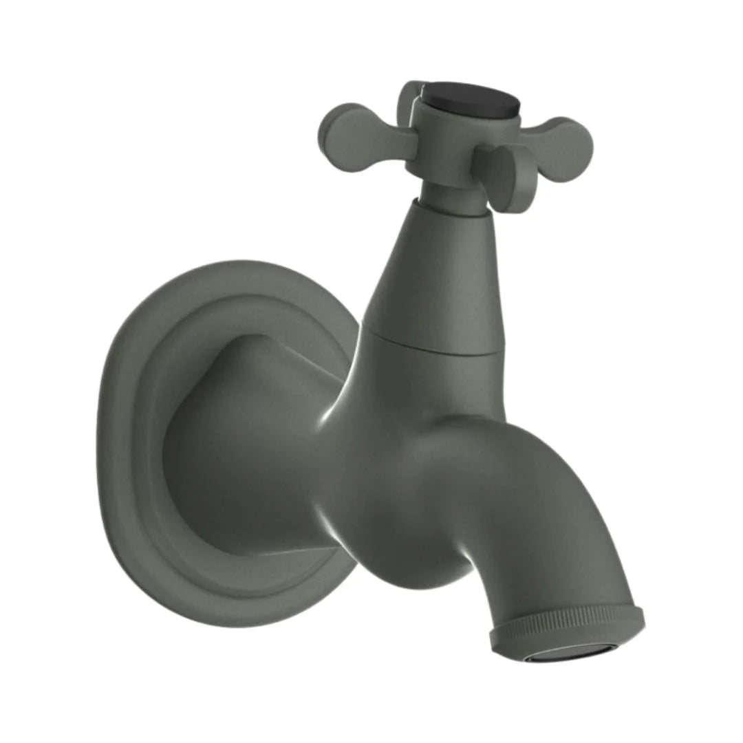Jaquar WC Area Bib Tap Queens Prime QQP-GRF-7037PM - Graphite