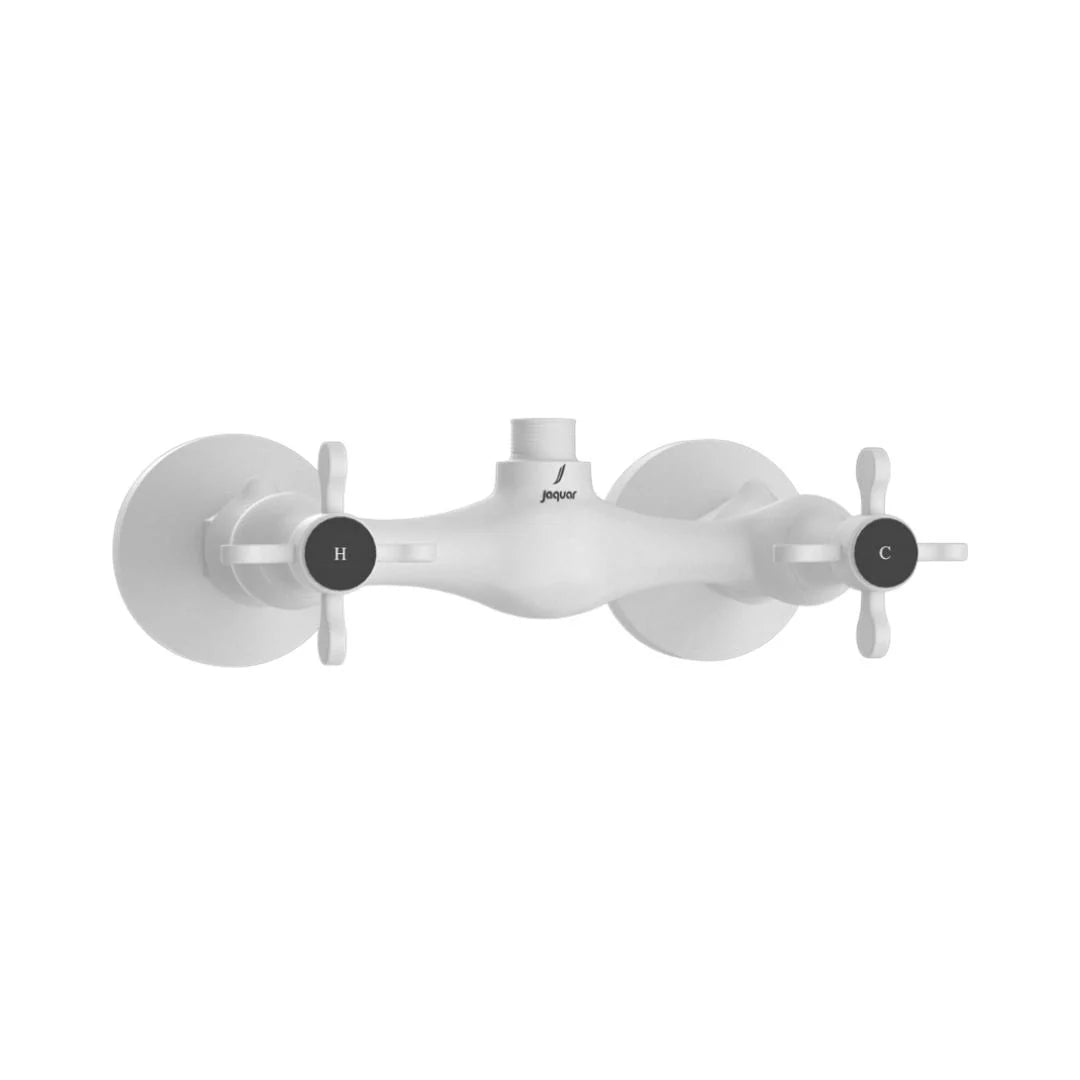 Jaquar 1 Way Wall Mixer Queens Prime QQP-WHM-7209PM Normal Flow - White Matt Finish