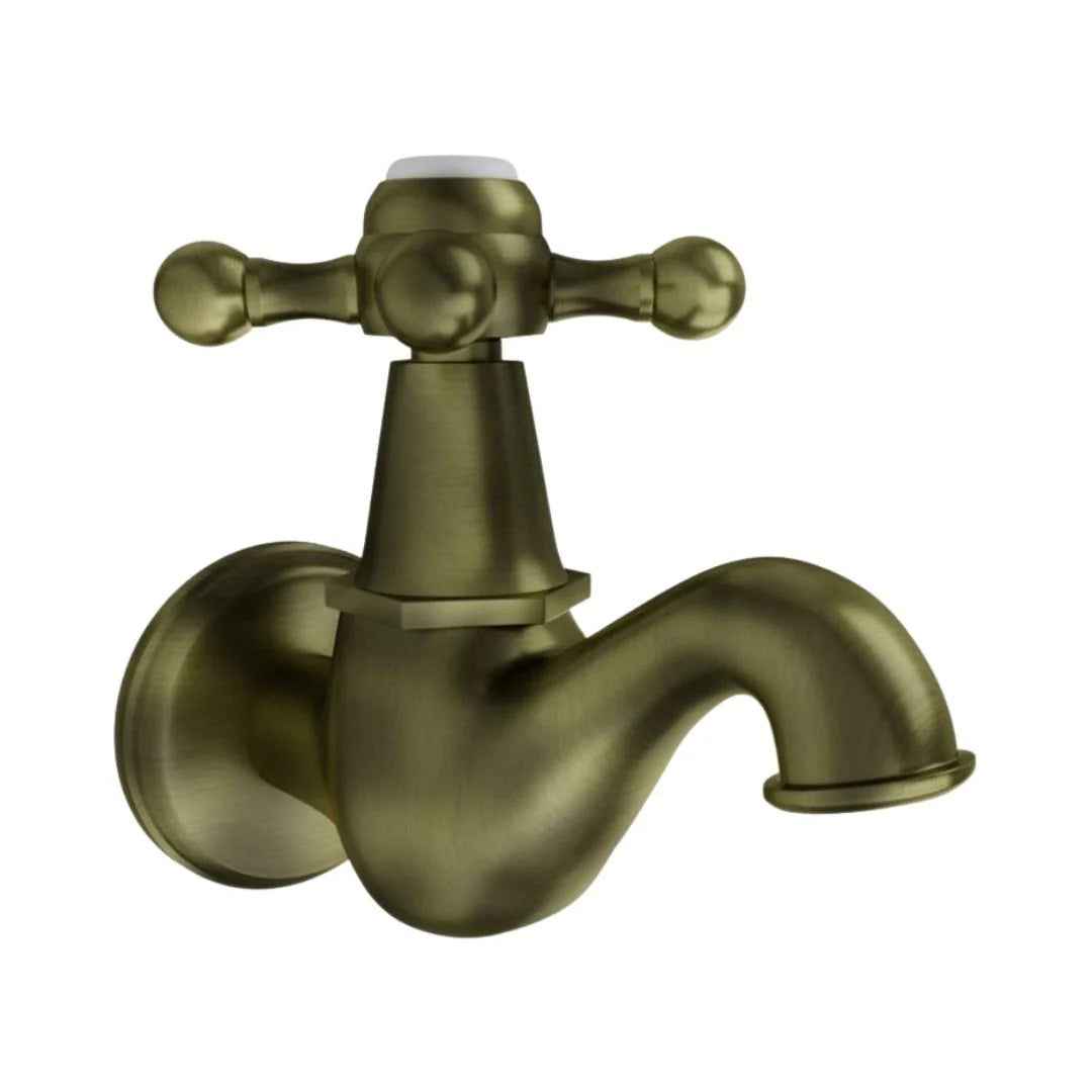Jaquar WC Area Bib Tap Queens QQT-ABR-7037 - Antique Bronze