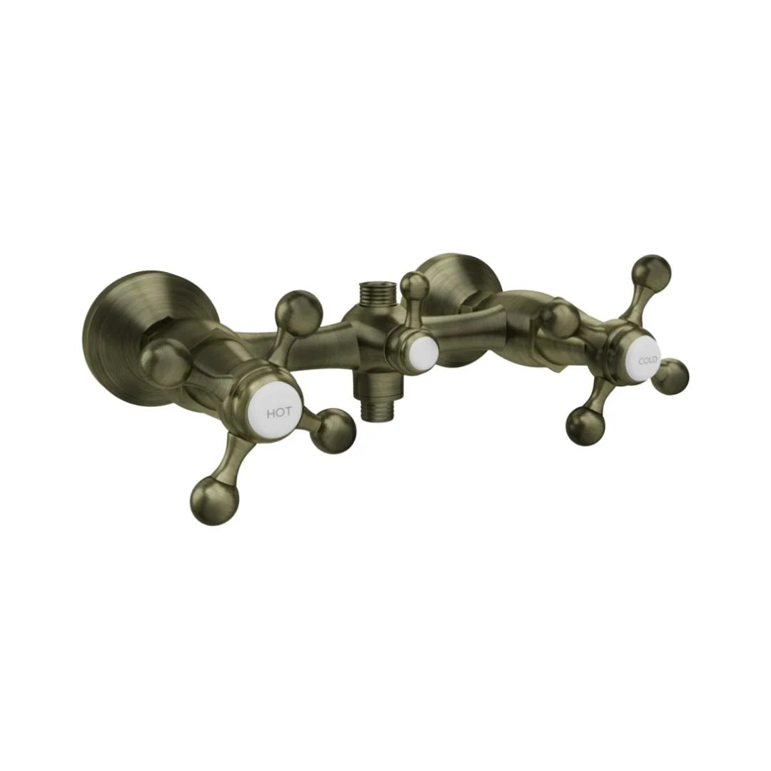 Jaquar 2 Way Wall Mixer Queen's QQT-ABR-7215 Normal Flow - Antique Bronze Finish