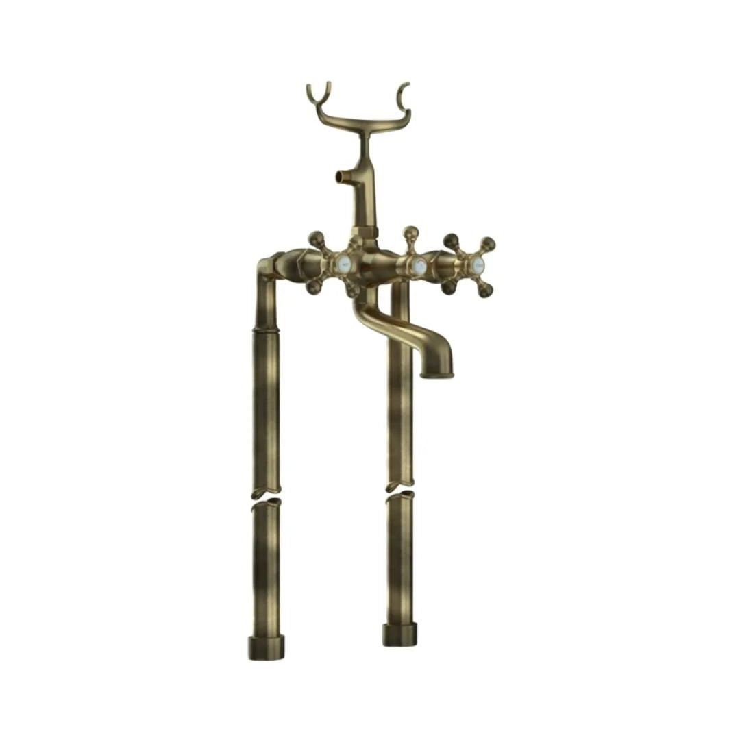 Jaquar 2 Way Bath Tub Filler Queen's QQT-ABR-7271HL Normal Flow - Antique Bronze Finish