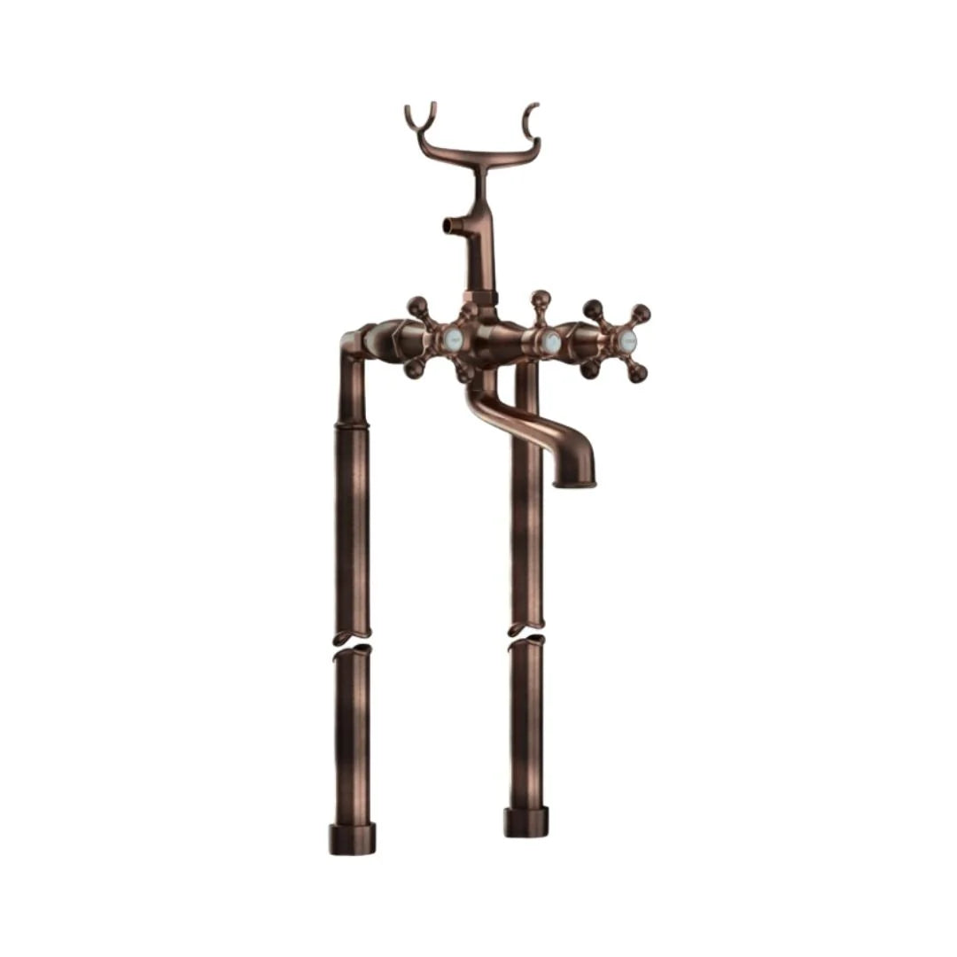 Jaquar 2 Way Bath Tub Filler Queen's QQT-ACR-7271HL Normal Flow - Antique Copper Finish