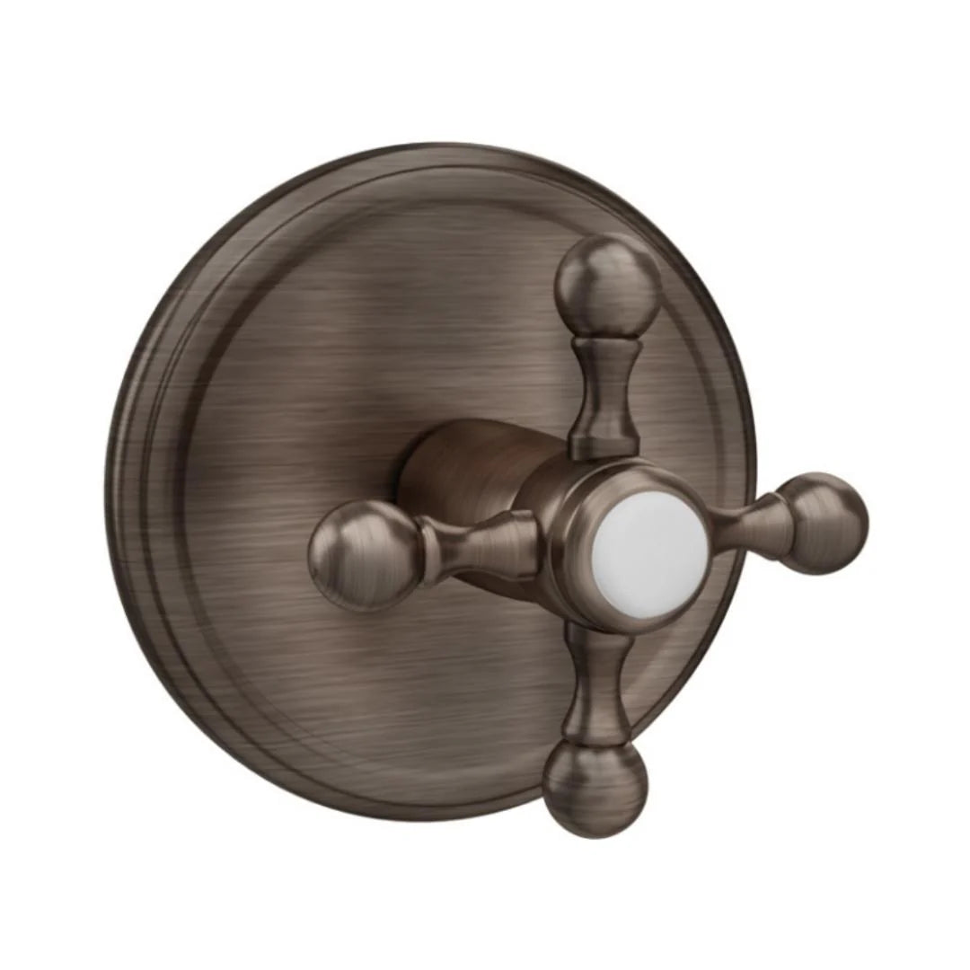 Jaquar 4 Way Diverter Queen's QQT-ACR-7421 Normal Flow - Antique Copper Finish