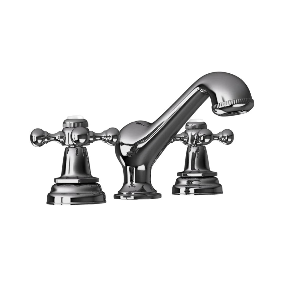 Jaquar Table Mounted Regular Basin Mixer Queens QQT-BCH-7189 - Black Chrome