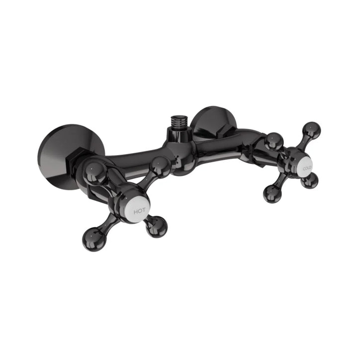 Jaquar 1 Way Wall Mixer Queen's QQT-BCH-7209 Normal Flow - Black Chrome Finish