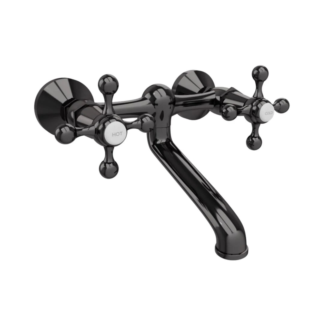 Jaquar 1 Way Wall Mixer Queen's QQT-BCH-7219 Normal Flow - Black Chrome Finish