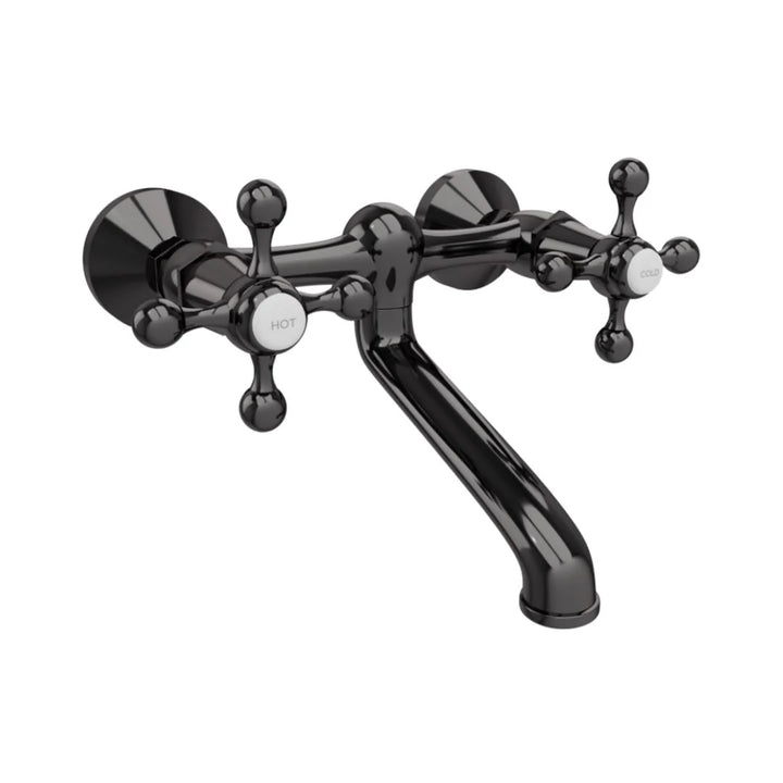 Jaquar 1 Way Wall Mixer Queen's QQT-BCH-7219 Normal Flow - Black Chrome Finish
