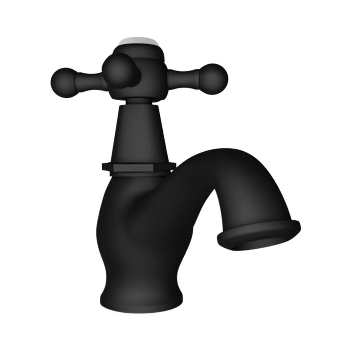 Jaquar Table Mounted Regular Basin Tap Queens QQT-BLM-7011 - Black Matt