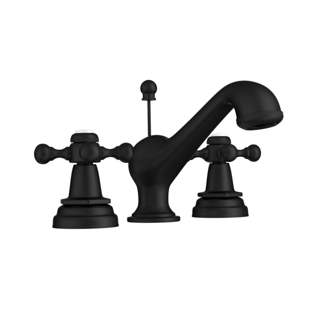 Jaquar Table Mounted Regular Basin Mixer Queens QQT-BLM-7191 - Black Matt