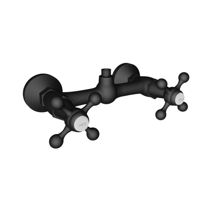 Jaquar 1 Way Wall Mixer Queen's QQT-BLM-7209 Normal Flow - Black Matt Finish