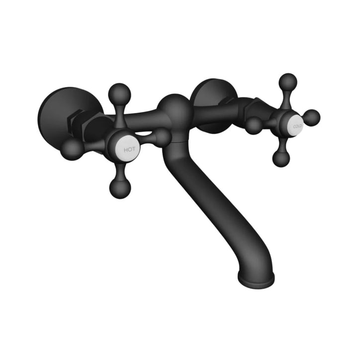 Jaquar 1 Way Wall Mixer Queen's QQT-BLM-7219 Normal Flow - Black Matt Finish