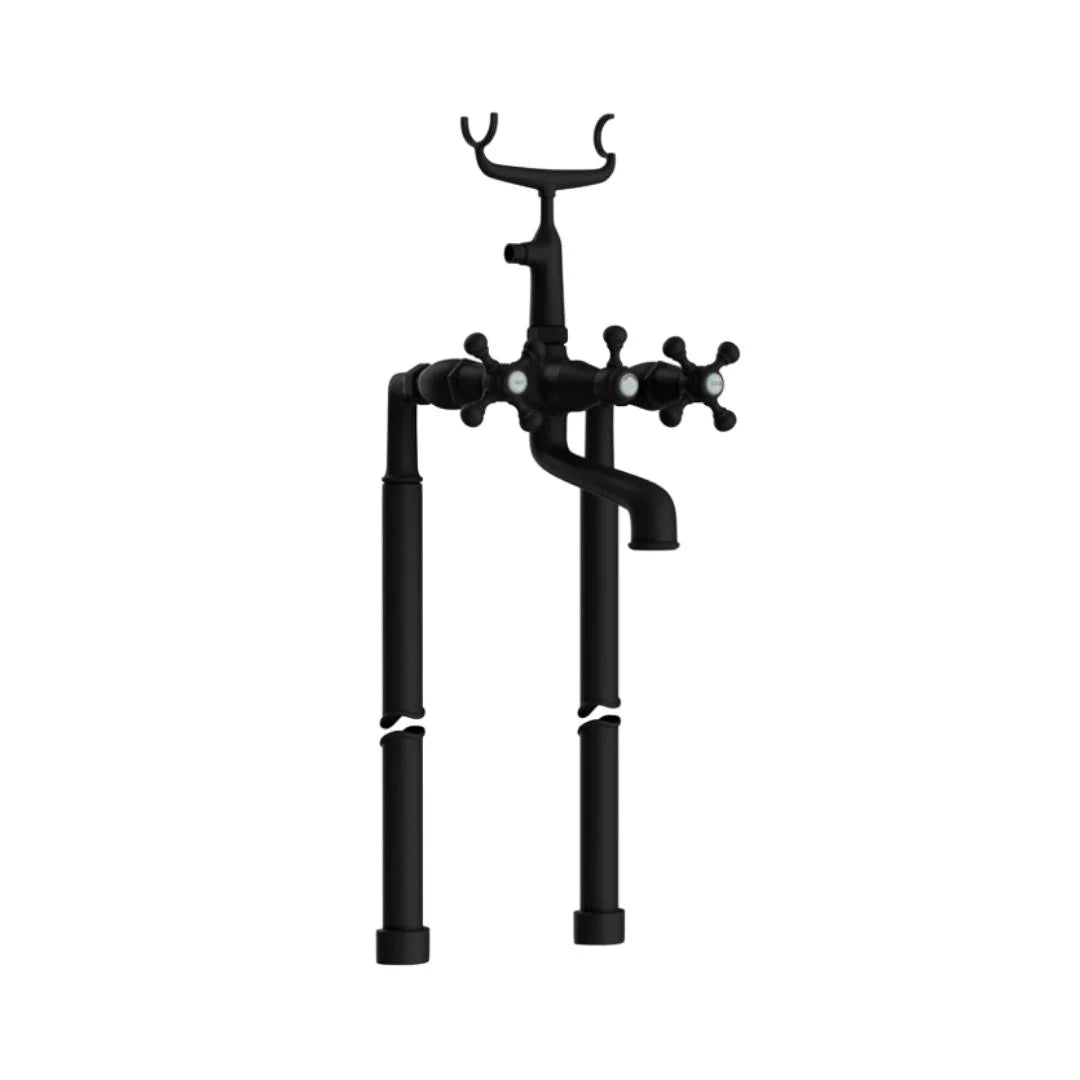 Jaquar 2 Way Bath Tub Filler Queen's QQT-BLM-7271HL Normal Flow - Black Matt Finish