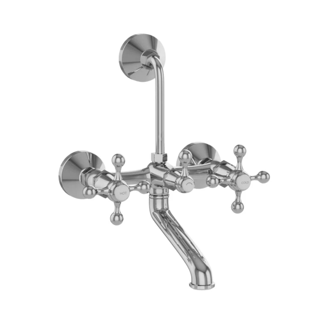 Jaquar 2 Way Wall Mixer Queen's QQT-CHR-7273UPR Normal Flow - Chrome Finish