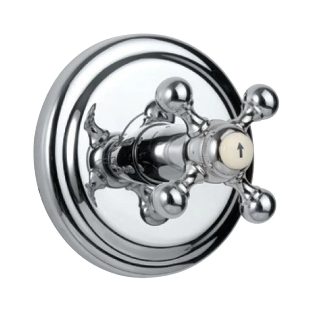 Jaquar 4 Way Diverter Queen's QQT-CHR-7421 Normal Flow - Chrome Finish
