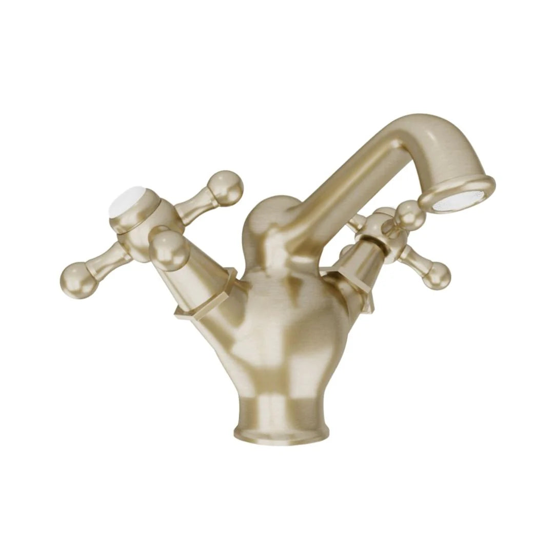 Jaquar Table Mounted Regular Basin Mixer Queens QQT-GDS-7167B - Gold Dust