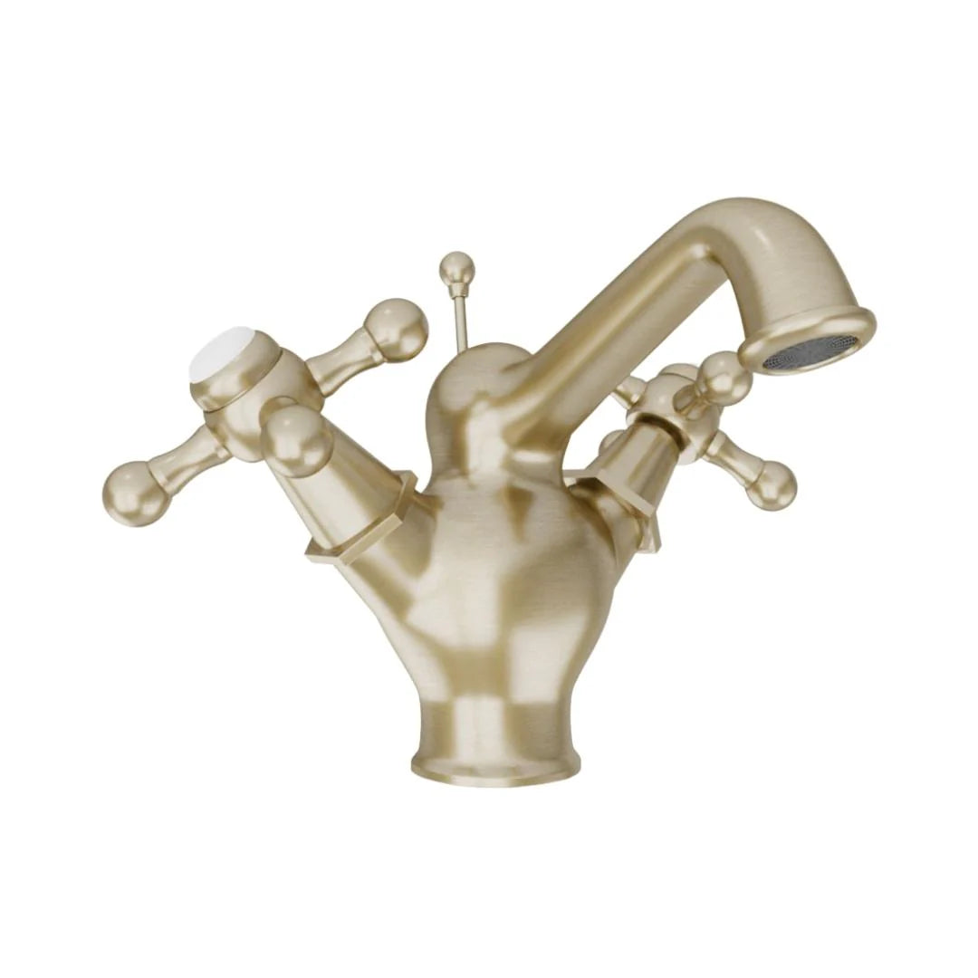 Jaquar Table Mounted Regular Basin Mixer Queens QQT-GDS-7169B - Gold Dust
