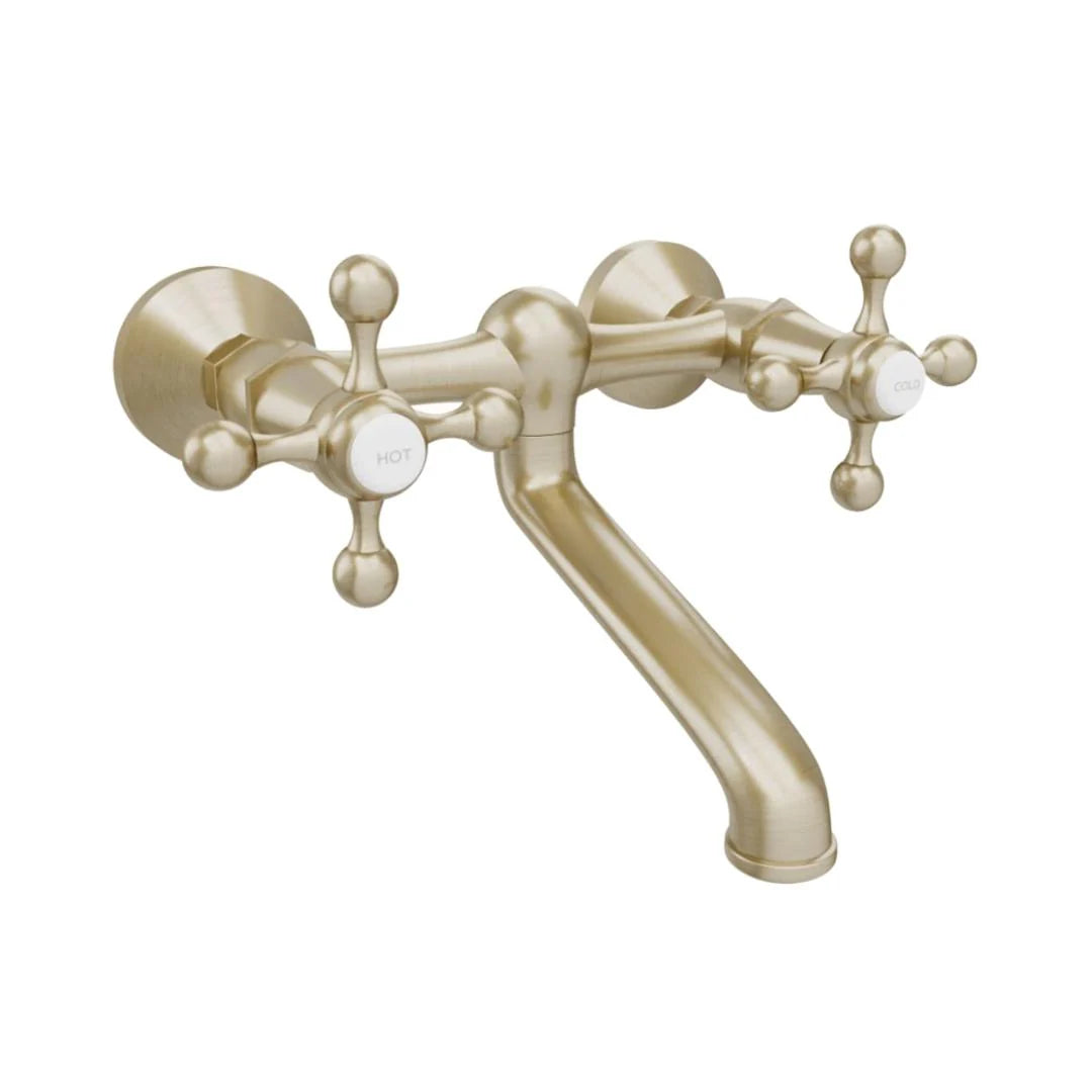 Jaquar 1 Way Wall Mixer Queen's QQT-GDS-7219 Normal Flow - Gold Dust Finish
