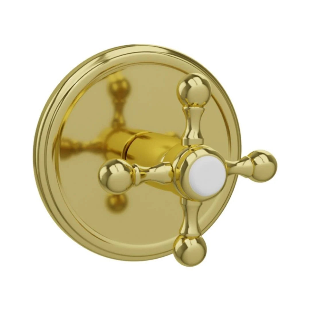 Jaquar 4 Way Diverter Queen's QQT-GLD-7421 Normal Flow - Full Gold Finish